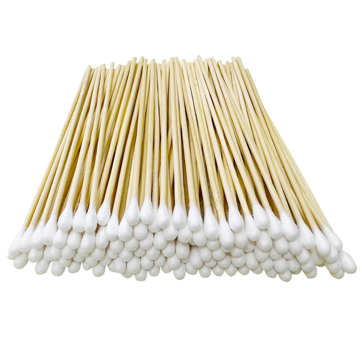 6" Long Cotton Swabs 1400pcs for Makeup, Gun Cleaning or Pets Care