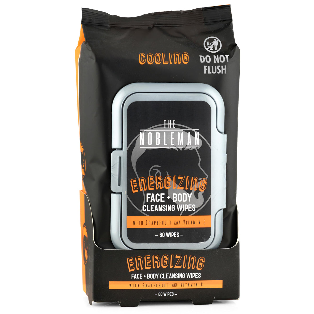 Men's Charcoal Face + Body Cleansing Wipes - 4 Pack (120ct)