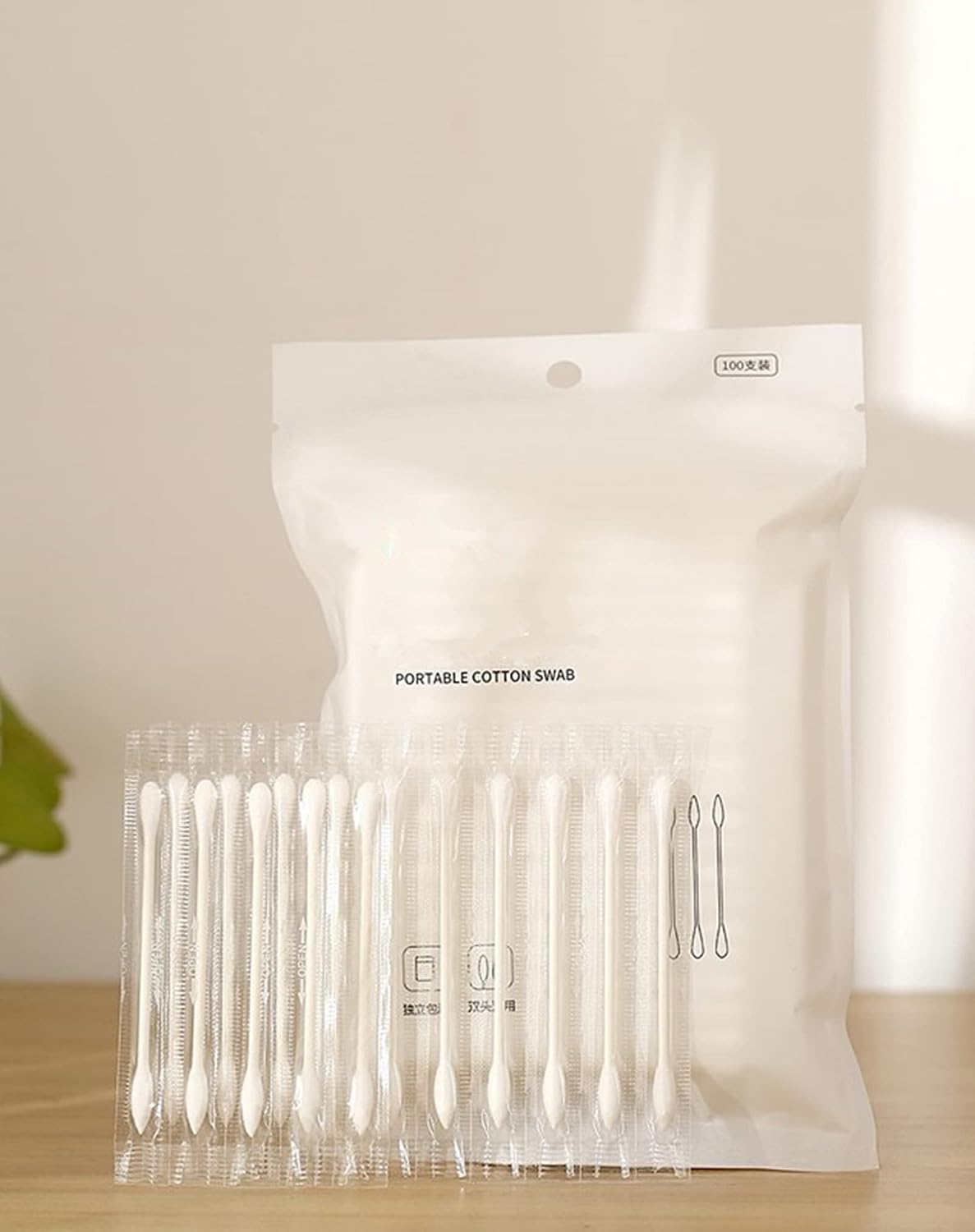 Durable Bamboo Stick Cotton Swabs