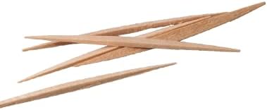 Paro Solidox | Double Pointed Wooden Toothpicks | Medium Interdental Toothpick | 96 Pieces of Wooden Sticks | 12 Pack