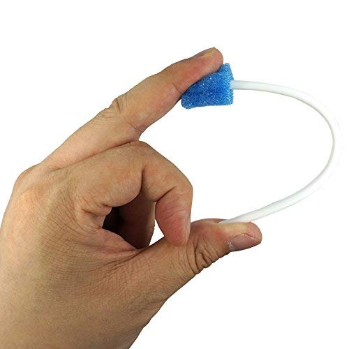 Oral Care Swabs Disposable- Blue 100 Counts
