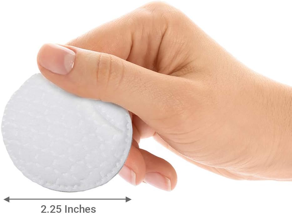 ForPro Professional Collection ForPro Premium Stitched Cotton Rounds, 100% Pure Cotton Pads for Removing Makeup, Nail Polish, and Cleansing Face, Pack of 6, Counts 600