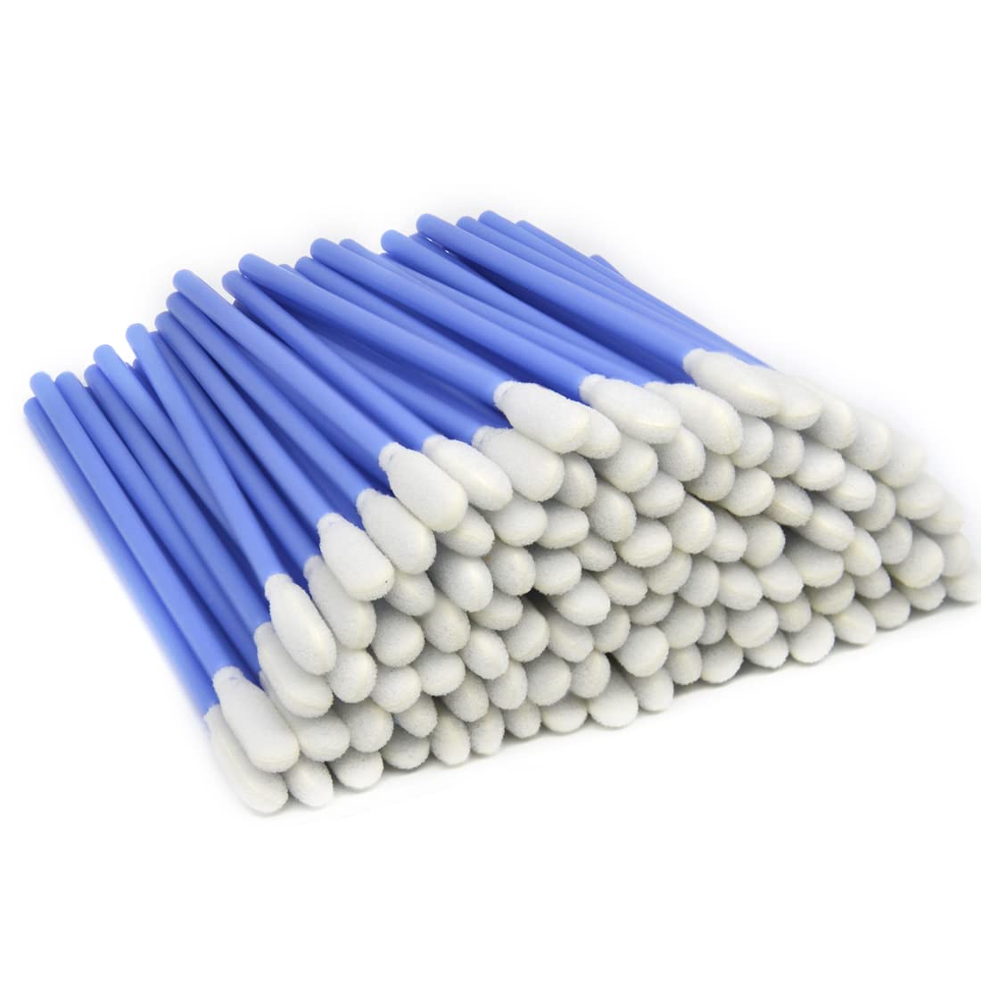 Wellgler's 200PCS Cleaning Swabs,Multi-Purpose Cleanroom Foam Tip Cleaning Swabs for Camera, Optical Lens, Arts and Crafts, Painting, Gun, Automotive Detailing(Blue), KM722