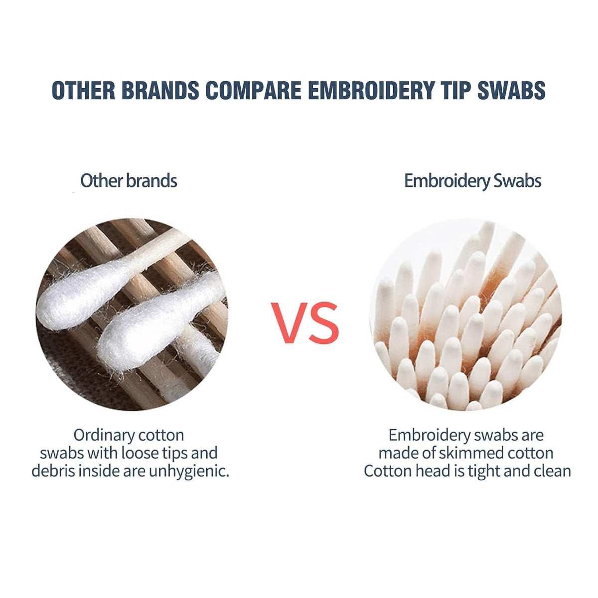 1200 Pcs 2.75 Inch Cotton Swabs Precision Microblading Eyebrow Makeup Small Pointed Cotton Tipped Toothpicks Tip Electronics Machine Cleaning Cotton Applicator Bud Wooden Sticks Cusp