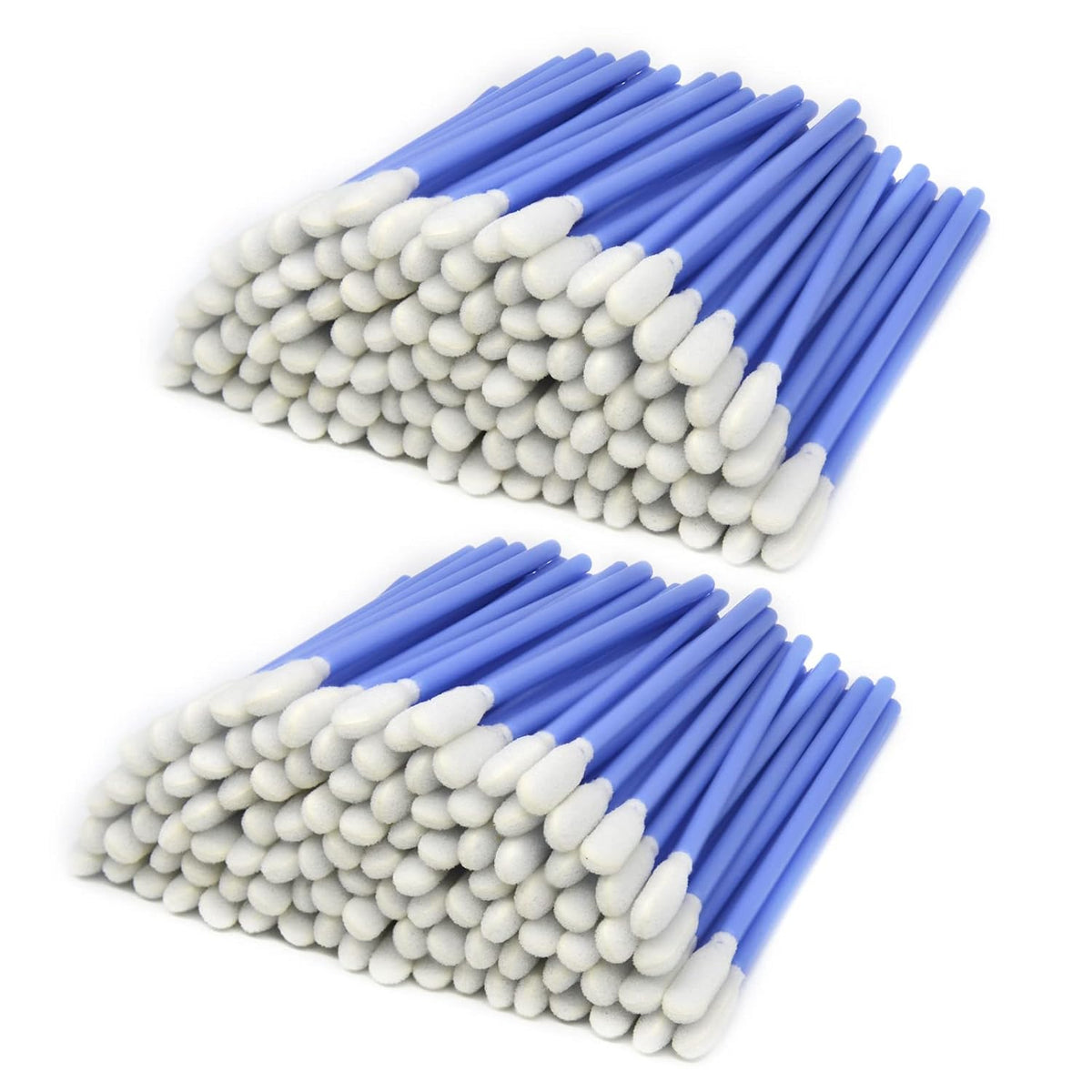 Wellgler's 200PCS Cleaning Swabs,Multi-Purpose Cleanroom Foam Tip Cleaning Swabs for Camera, Optical Lens, Arts and Crafts, Painting, Gun, Automotive Detailing(Blue), KM722