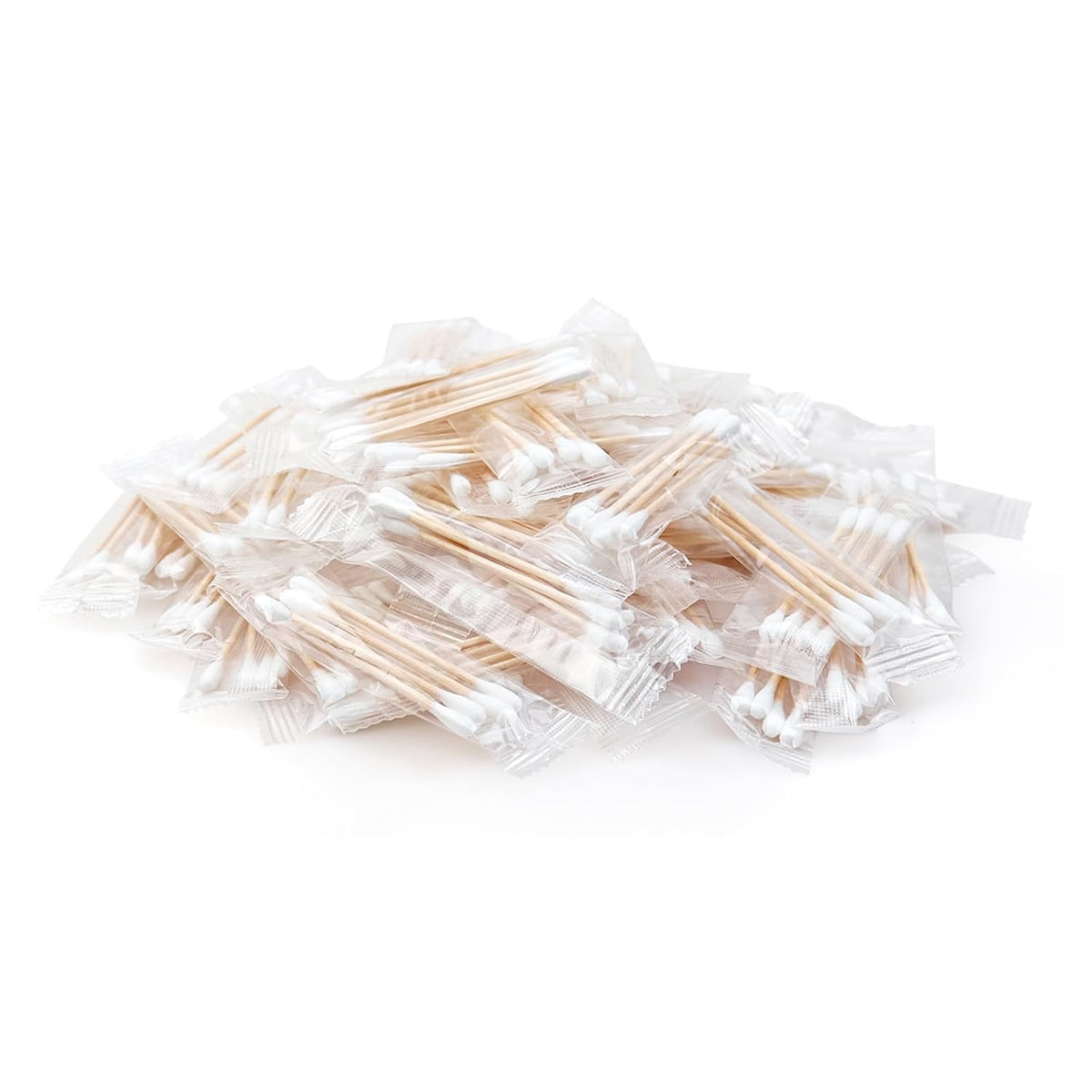200 Pack Cotton Swabs, Individually Wrapped Cotton Swab