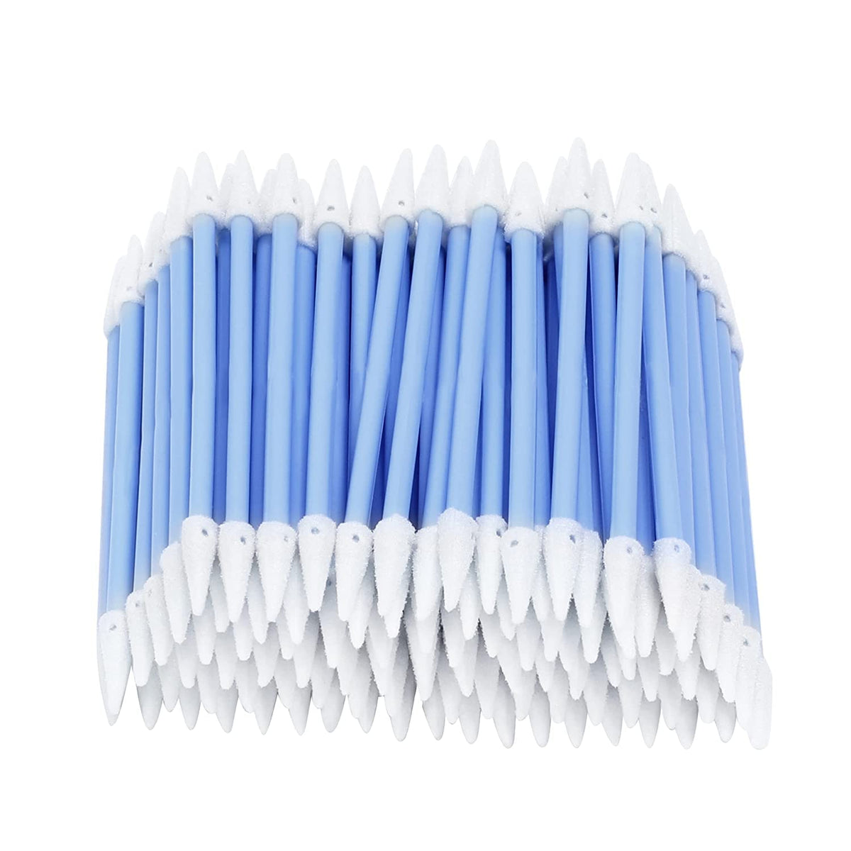 Multi-Purpose 3'' Double Ended Cleanroom Lint Free Cleaning Swabs with Small Pointed Foam Tips Cleaning for Tiny Tight Space of Electronics Precision Component (100)