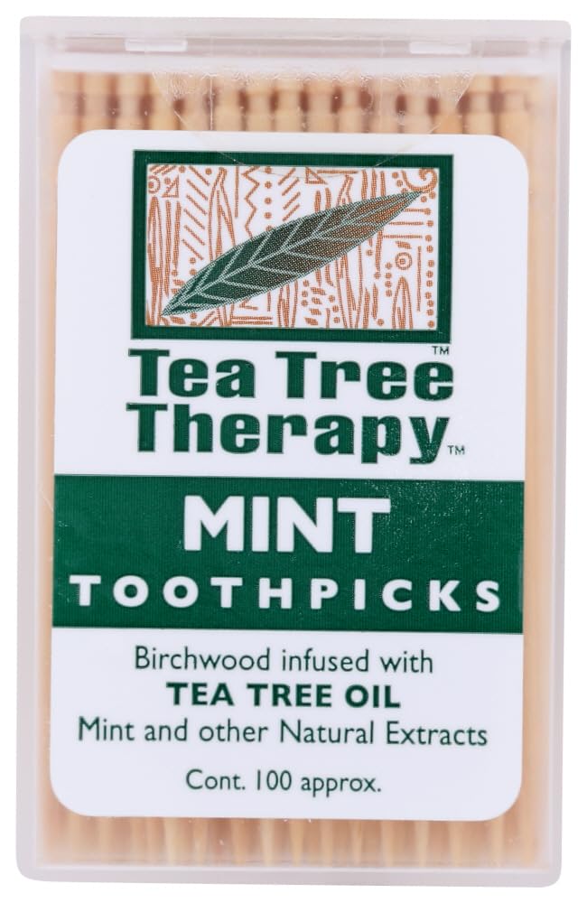 Tea Tree Therapy Toothpicks Mint - 100 Toothpicks3