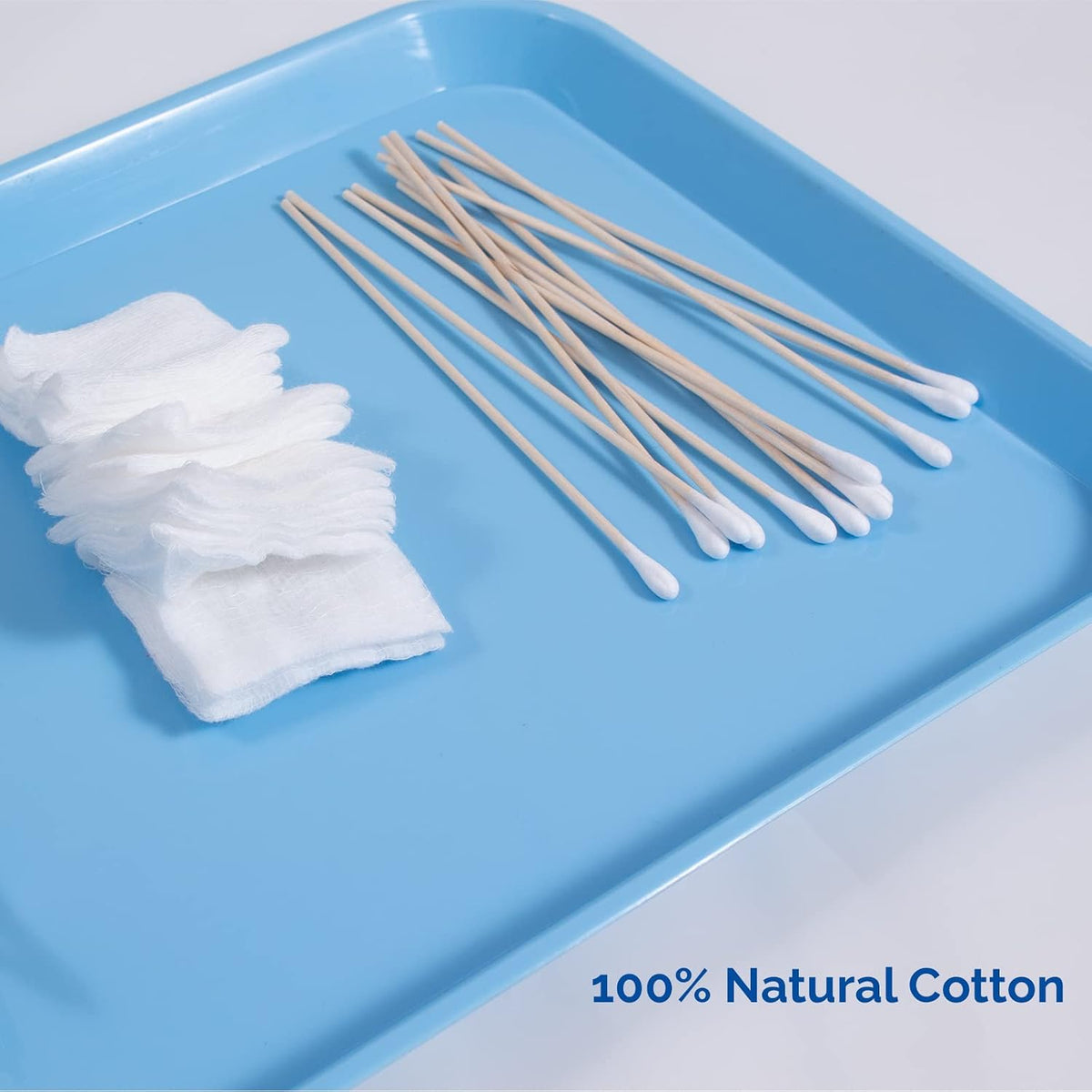 JMU 10000 Count Long Cotton Swabs Medical, 6 Inch Cotton Tipped Applicators