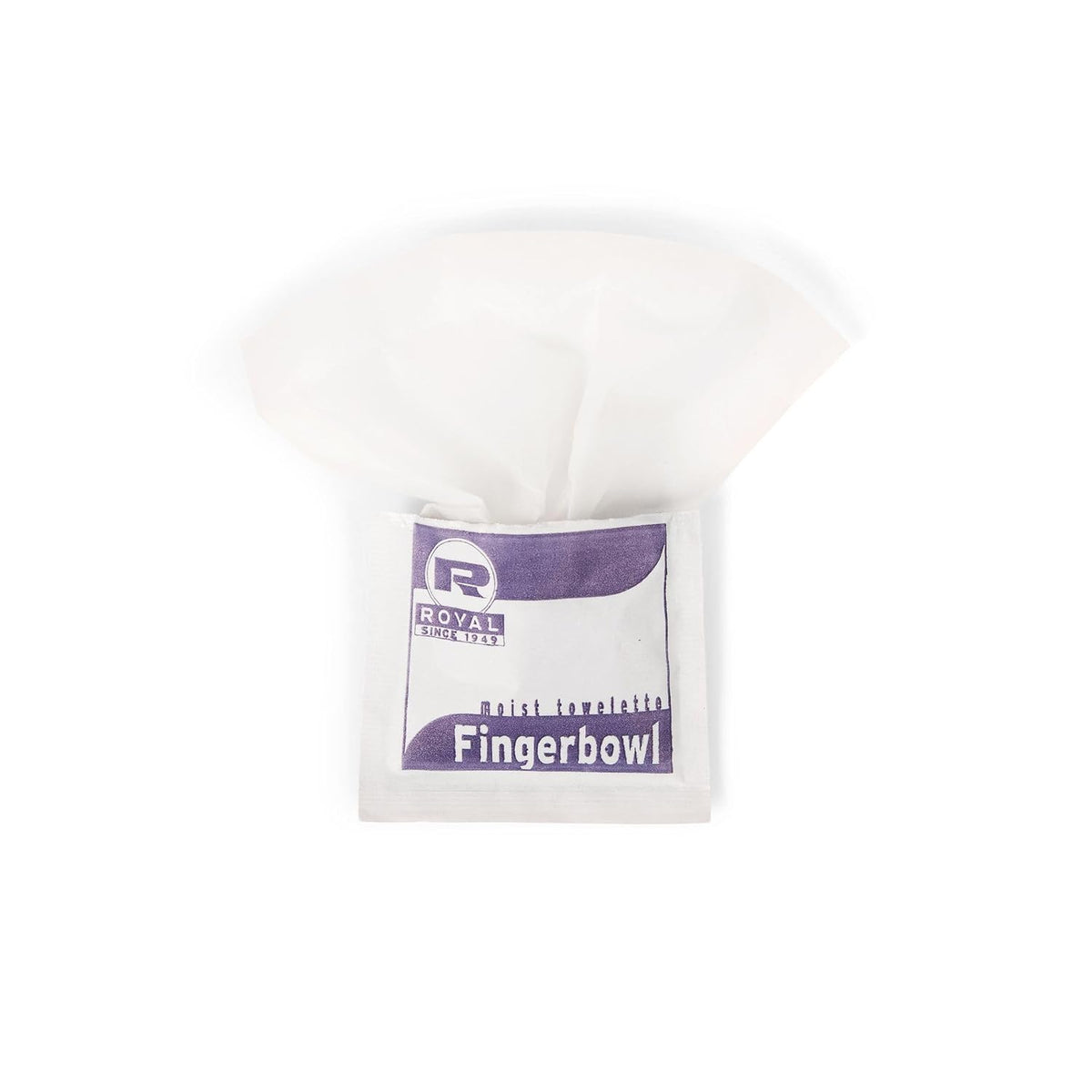 Royal Moist Wet Wipe Towelette, Individually Wrapped, Package of 1000
