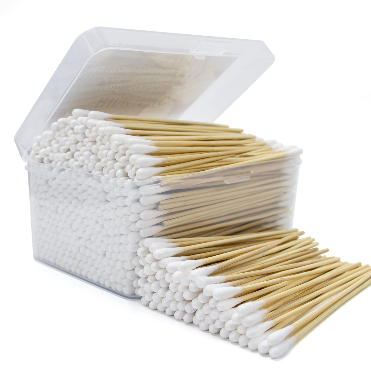 1000 Count 6 Inch Round-tip Long Cotton Swabs with Durable Stem