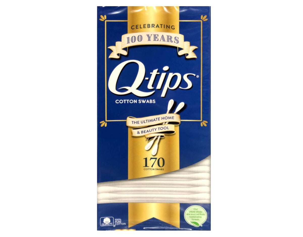 Q-Tips Cotton Swabs, 170 Count, 4-Pack