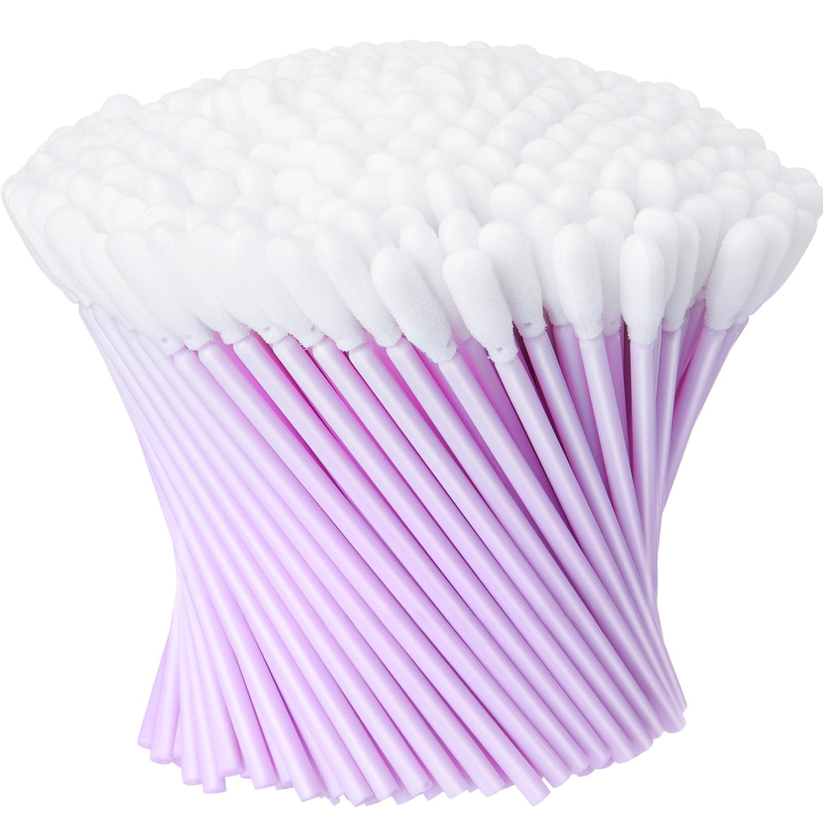 Zhengmy 500 Pcs Foam Swabs for Printer Head Camera Lens 3.66 Inch,Black