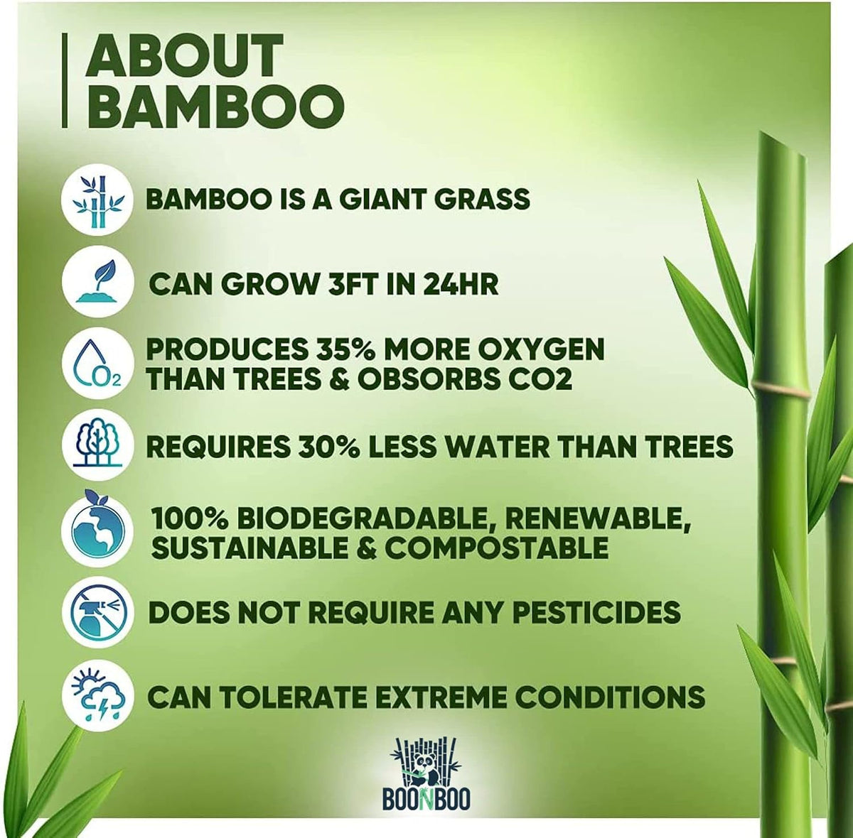 BOONBOO Bamboo Toothpicks and Holder, Double-Sided, 450 Counts