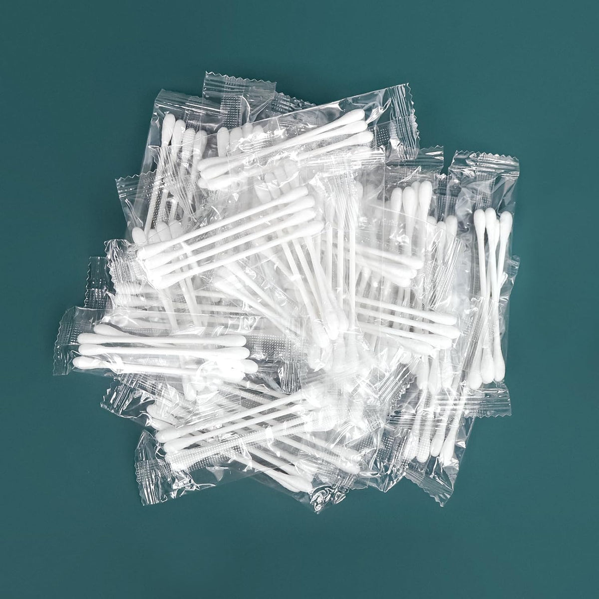 200 Pack Cotton Swabs, Individually Wrapped Cotton Swab
