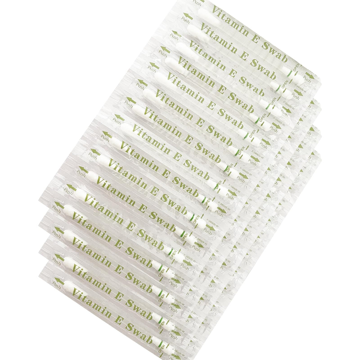 120 Pcs/Pack Lips Oil Cotton Swabs Disposable Oil Q-tip Applicators for Protect Lip Gum Anti-Dry Moisture Use Before Teeth Whitening
