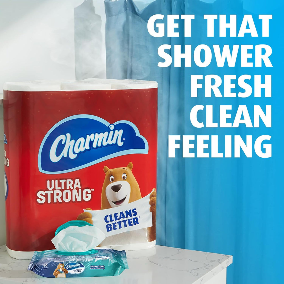 Charmin Flushable Wipes, 480 Total Wipes (12 Packs of 40)