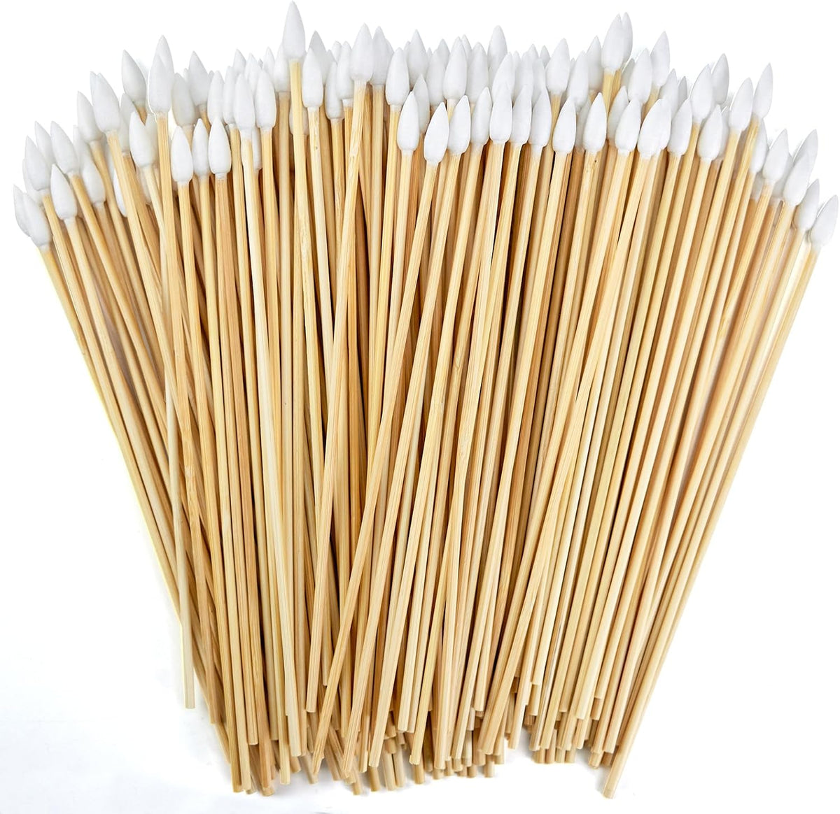 Gun Cleaning Swabs, FSC Bamboo Handle, 6-Inch Lint-Free Swabs