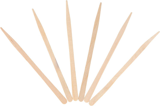 3000 Count | KingSeal Natural Birch Wood Sandwich Picks, Appetizer Picks, Salon Waxing Sticks, 3.5 Inch Length, Plain, Eco-Friendly - 4 Packs x 750