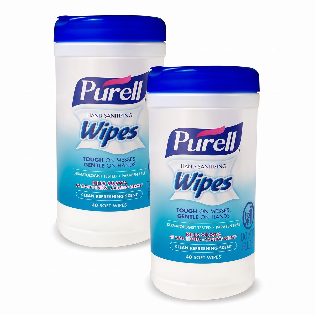 Purell Hand Sanitizing Wipes Canister, Clean Scent, 6pk x 40ct, 9120-06-CMR