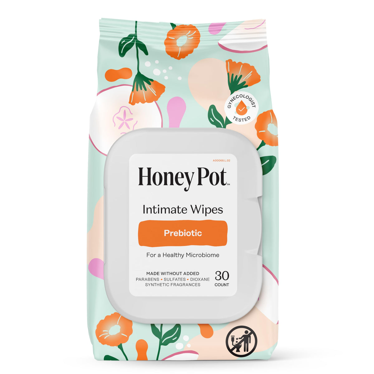 The Honey Pot Company - Feminine Wipes - Sensitive - Individually Wrapped