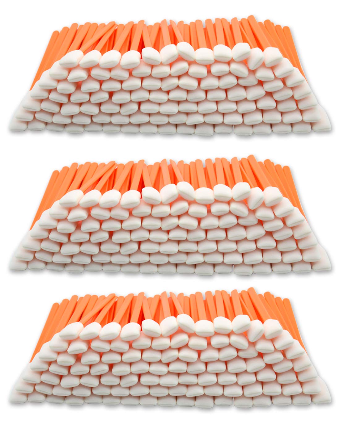Wellgler's 5.1" Gun Cleaning Swabs,Foam Swabs ，Multi-Purpose Cotton Swabs ，for Cleaning Printer, Inkjet, Camera, Optical Lens, Guns, and Electronics KM707 (300pcs)