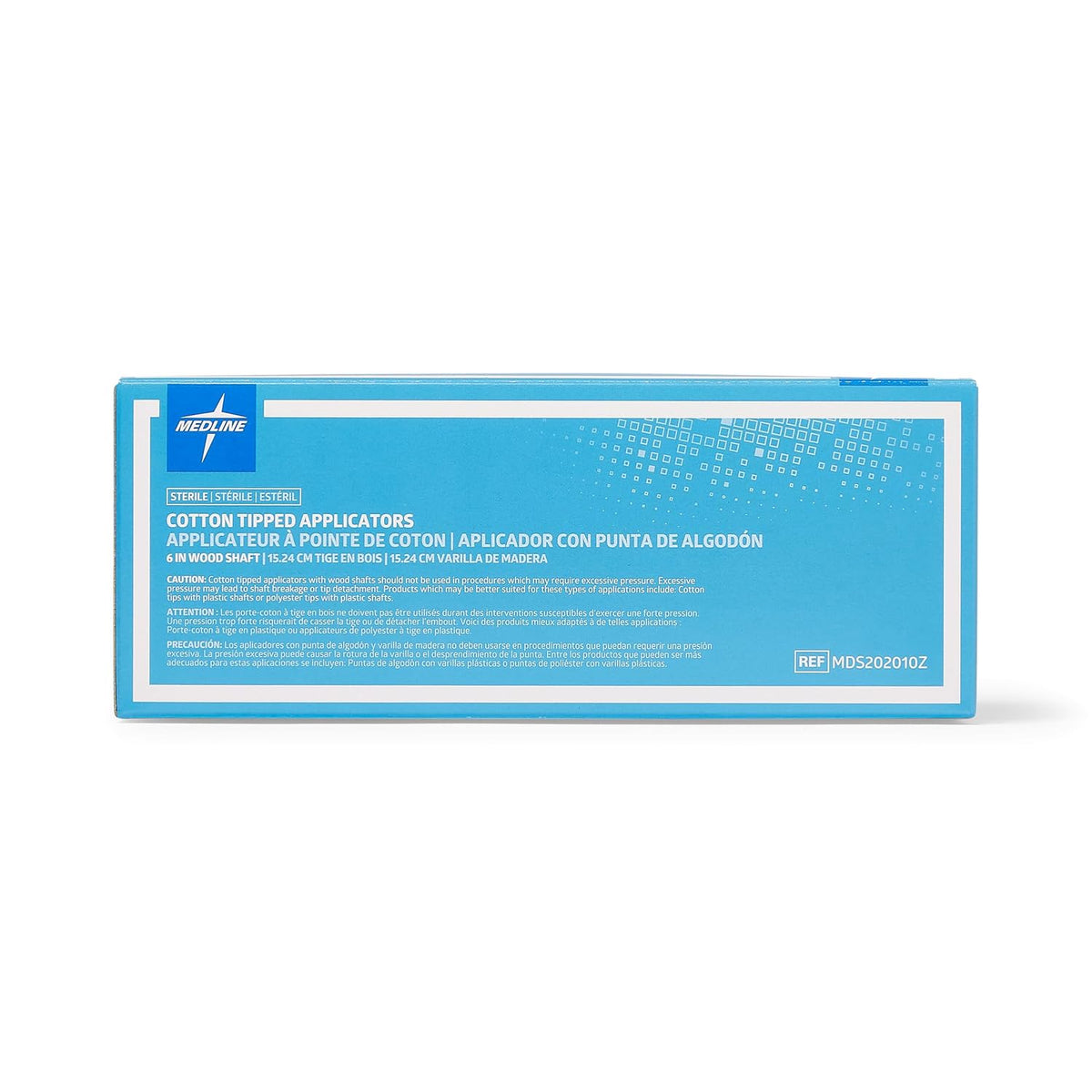 Medline Sterile Cotton-Tipped Wood Applicator, 6", Ideal for Application of Medication, Cleaning Skin, Arts & Craft and More (Pack of 200)