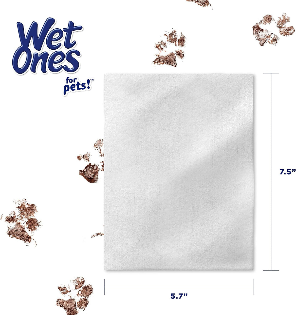 Wet Ones for Pets Hypoallergenic Dog Wipes with Vitamins, 100 Count, 3-Pk