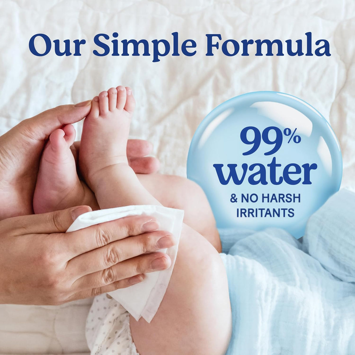 Huggies Skin Essentials Baby Wipes, 99% Water, 10 Packs, 560 Wipes