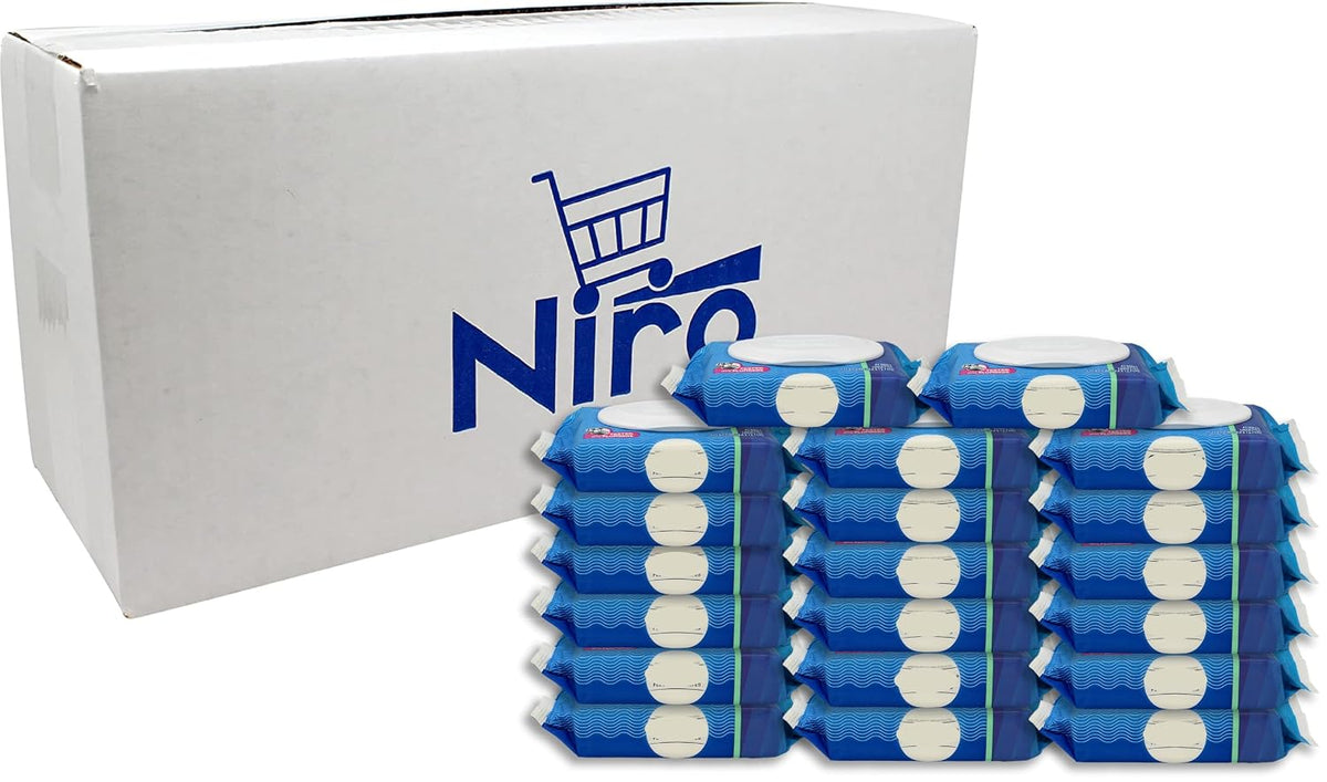 Niro Assortment | Cottonelle Flushable Wipes: 14 Packs of 42-588 Cottonelle Flushable Wet Wipes Plus 100 Prep Cleaning Wipes, Bulk Pack, Septic Safe, With Snap Close Resealable Top