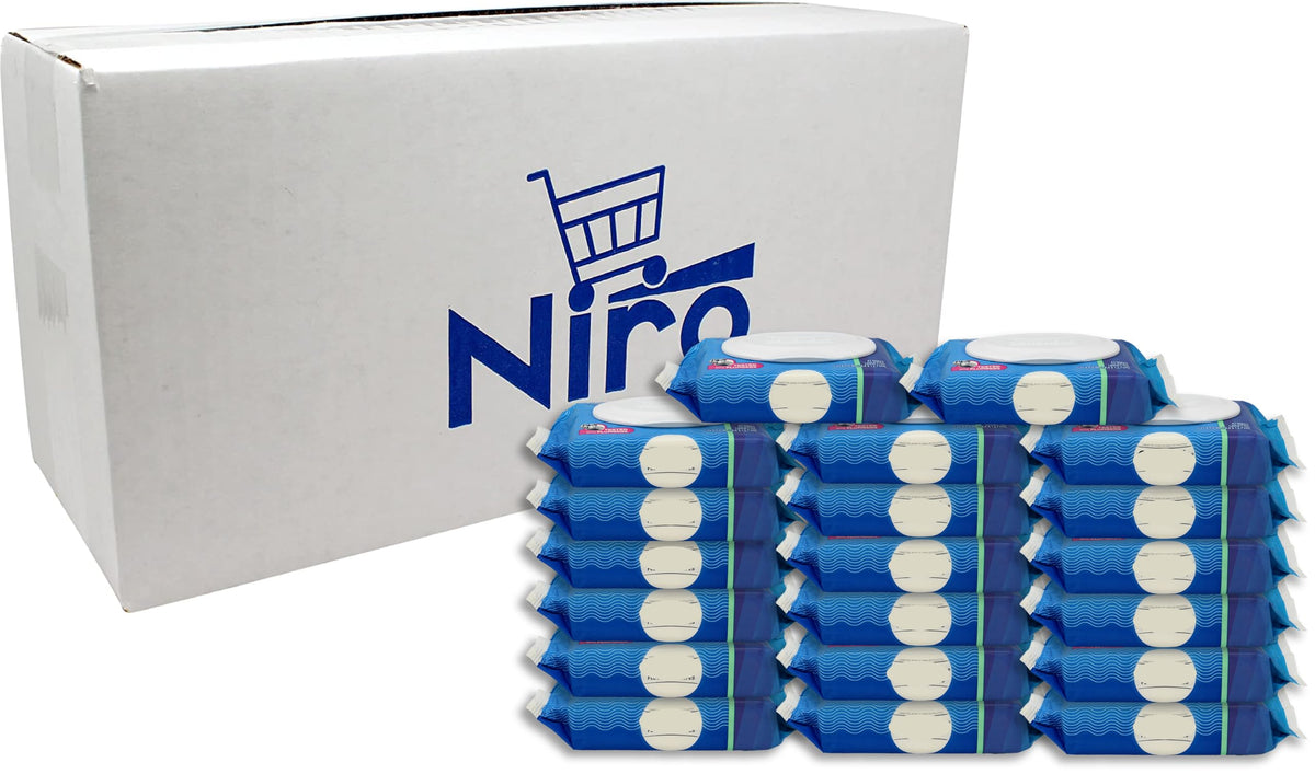 Niro Assortment | Cottonelle Flushable Wipes: 14 Packs of 42-588 Cottonelle Flushable Wet Wipes Plus 100 Prep Cleaning Wipes, Bulk Pack, Septic Safe, With Snap Close Resealable Top