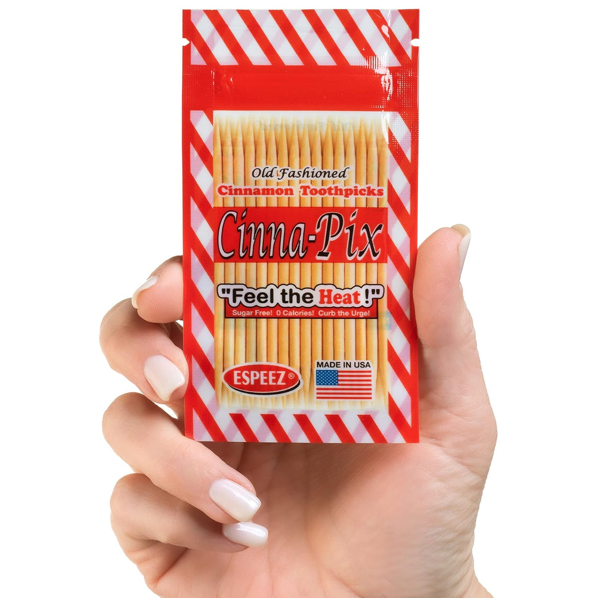 Cinna-Pix Old Fashioned Cinnamon Toothpicks, 24 Count