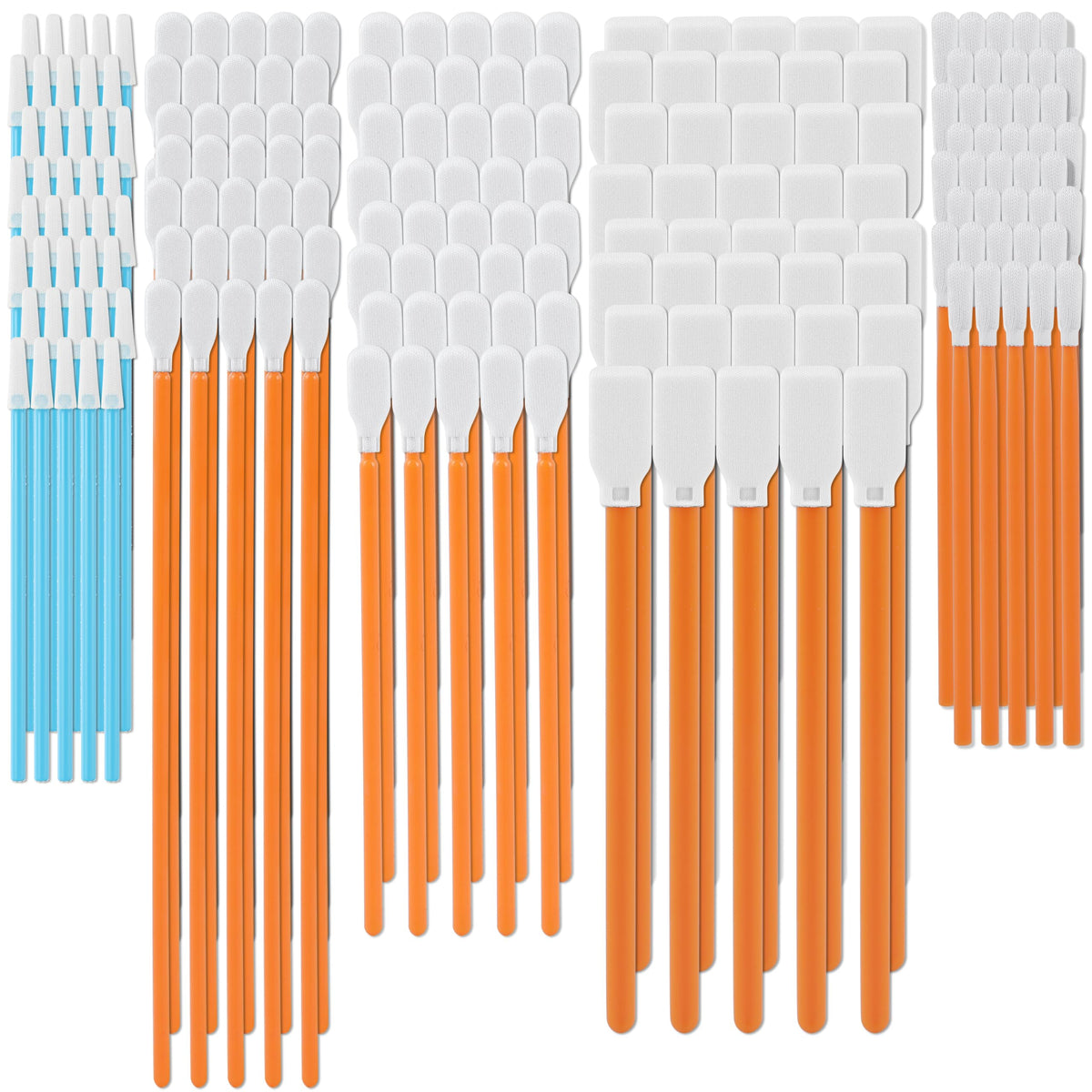 AAwipes Cleaning Swab Kit - Microfiber Knitted Polyester Sticks (5 Type) Lint Free for Printer, Gun, Optics Lens, Camera, Arts and Crafts, Automotive Detailing (FA501)